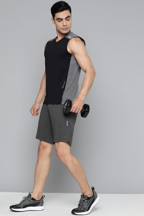 Alcis Slim Fit Rapid-Dry Training or Gym Sports Shorts