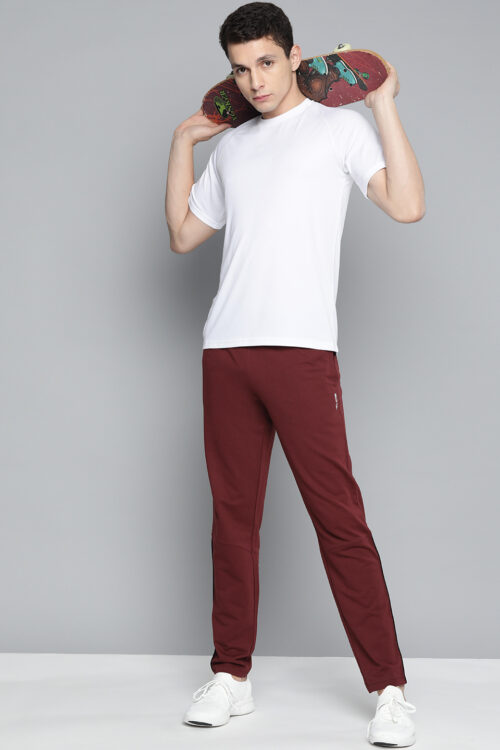 Alcis Men Solid Rapid-Dry Track Pants